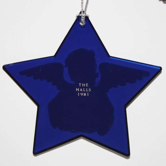 The Halls 1981 Christmas Card Ornament, Plastic - Picture 2 of 2